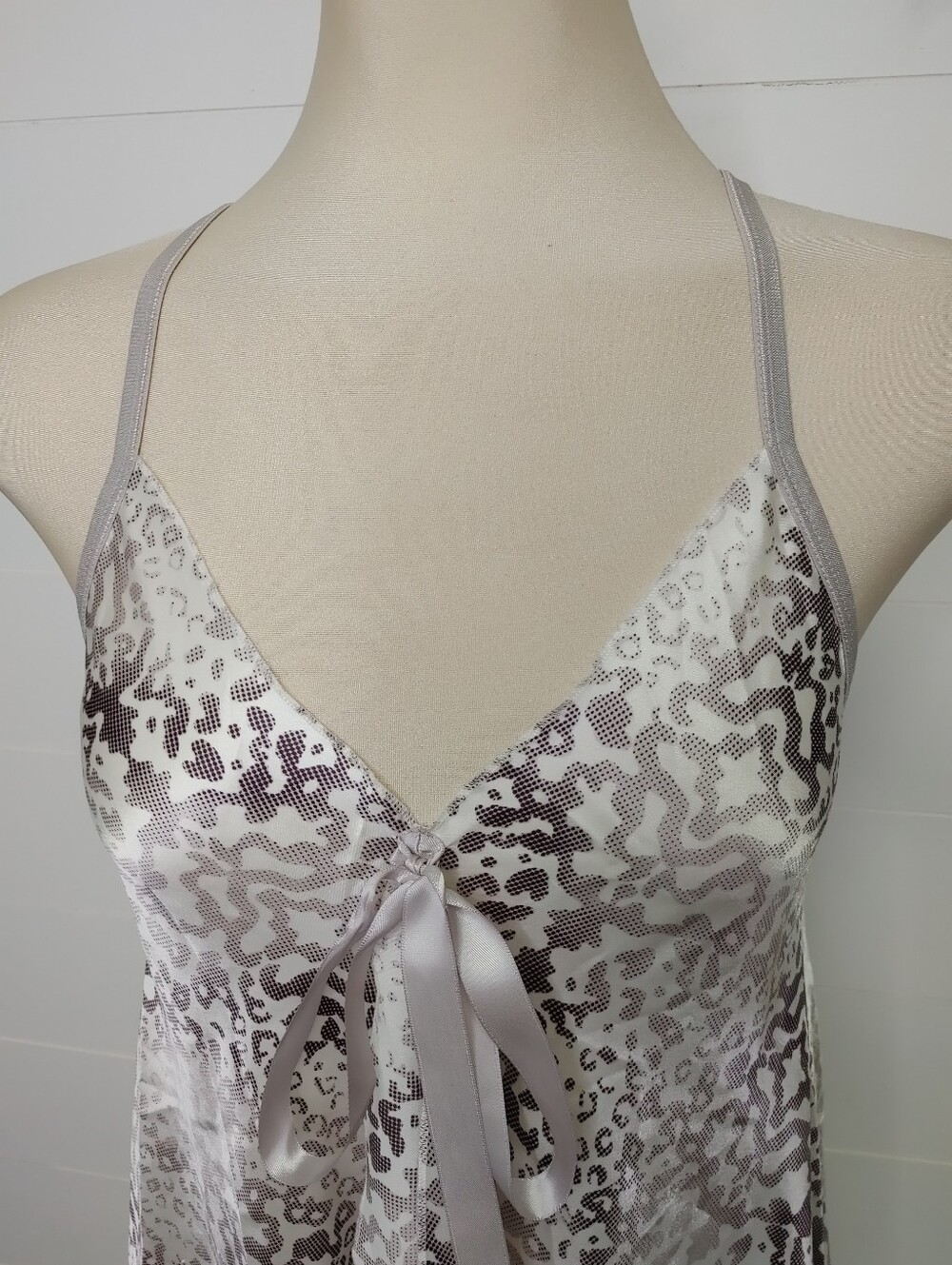 La Senza Satin Animal Print Slip Dress Size M - Picture 3 of 10